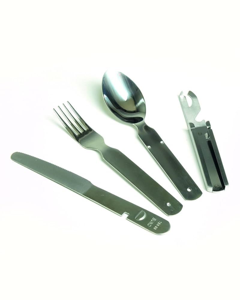 Amazon.co.jp: MIL-TEC ドイツ連邦軍 UTENSIL 携帯カトラリー