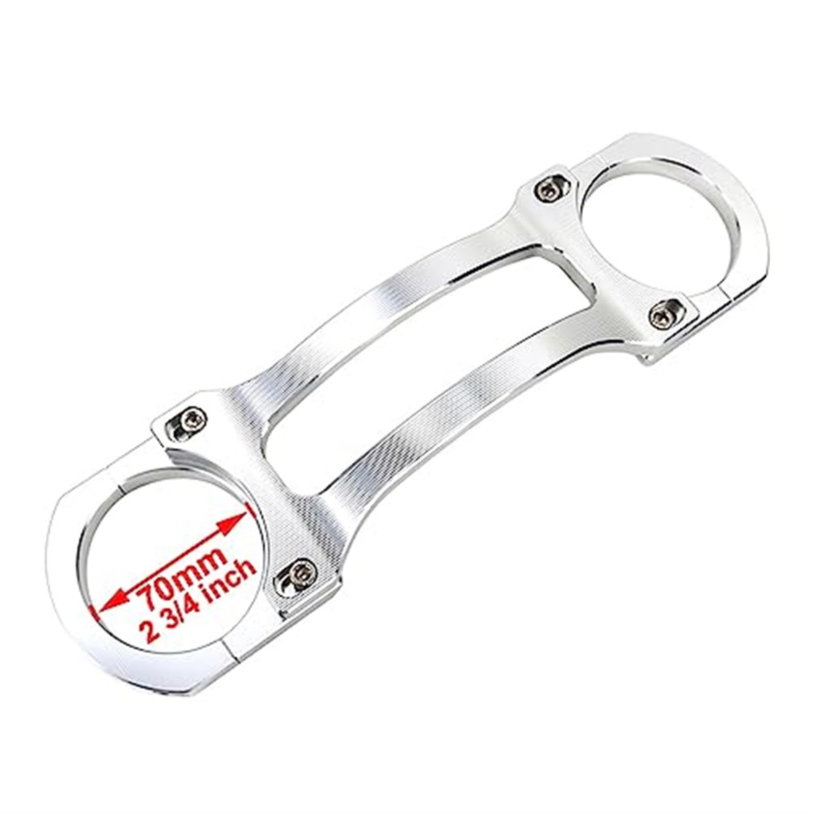 Stabilizzatore forcella anteriore moto, rinforzo forcella