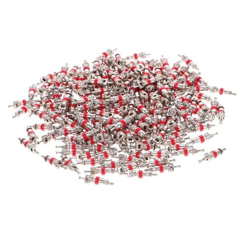 ABOOFAN 200pcs Bike Tire Piston Cores Core Set for Motorcycle Tire Repair Practical