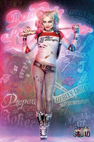 Close Up Póster Suicide Squad - Harley Quinn Stand/Parada (61cm x 91,5cm)