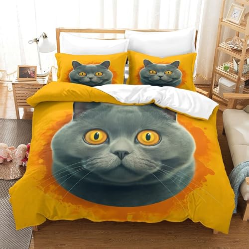 Housse de couette corbeau gothique en microfibre premium 220x240cm