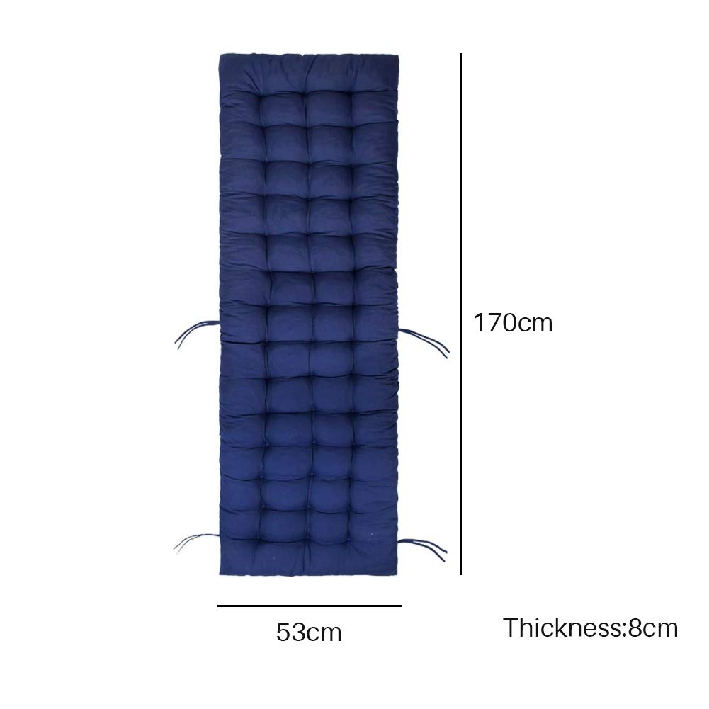 Cuscini per sedie a sdraio Patio Cuscini per lettini prendisole Cuscino imbottito Cuscino per sedia da viaggio Indoor Outdoor Outdoor