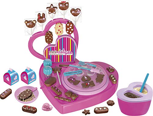 LANSAY Mini delices Jeu de cuisine Mon super atelier Chocolat 5 en 1 - Fille - a partir de 6 ans