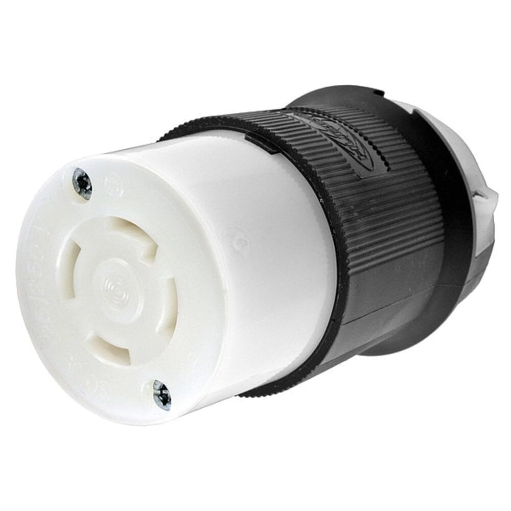 Amazon.com: Hubbell HBL2713 Locking Connector, 30 amp, 125/250V