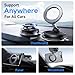 ANDERY Car Phone Holder for Magsafe [78+LBS Strongest Suction & 2400gf Magnetic] 360° Adjustable Car Phone Mount, Phone Holders for Your Car for iPhone 17 Pro Max 16 15 14 13 12 Air Plus, Carbon Fiber