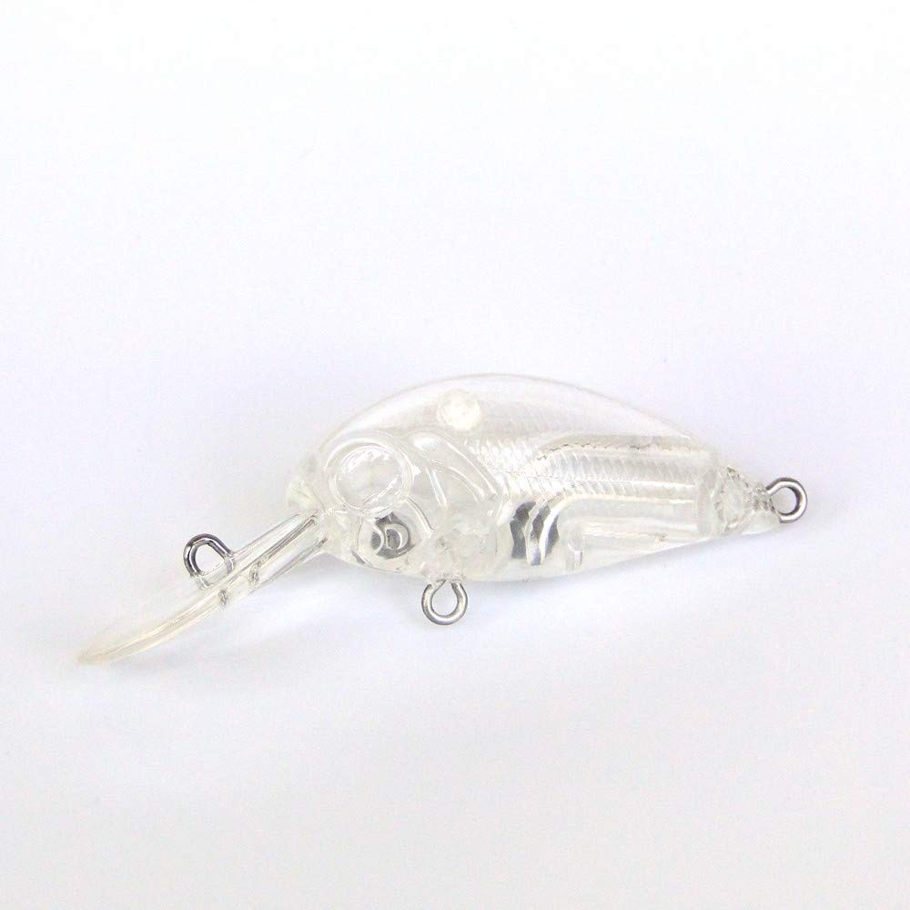 Tomic Scout 10 pieces 1/7oz Floating Wobble Trout Blank Plastic Unpainted Sea Shore Fishing Lures Crank Baits