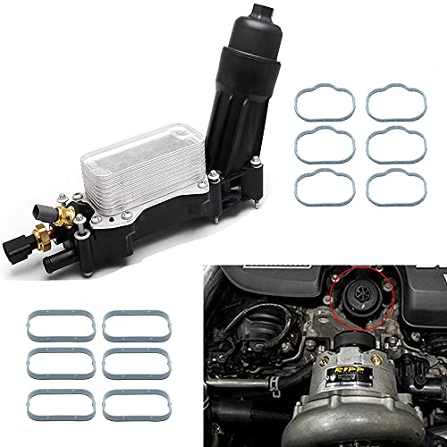Lowest Price HTRACING Oil Cooler Filter Housing Adapter 68105583AF with Gaskets Compatible with Dodge Jeep Chrysler Ram 2014-2017 Journey Avenger Challenger Durango Cherokee Wrangler Ram C/V Promaster 3.6L 3.2L V6 Amazing 🔥 HTRACING Oil Cooler Filter Housing Adapter 68105583AF with Gaskets Compatible with Dodge Jeep Chrysler Ram 2014-2017 Journey Avenger Challenger Durango Cherokee Wrangler Ram C/V Promaster 3.6L 3.2L V6