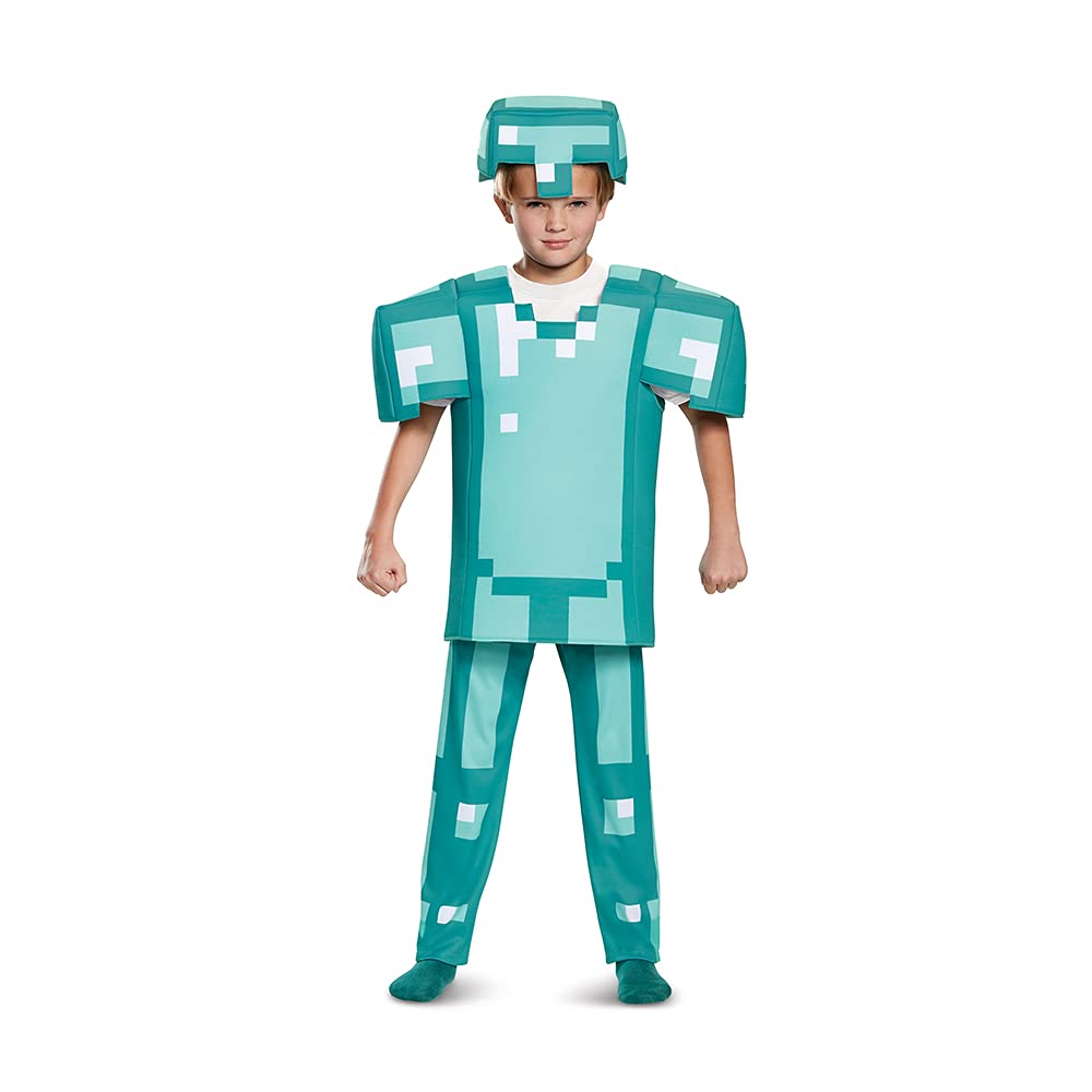 Disfraz de Minecraft Armor Deluxe para Halloween para niños