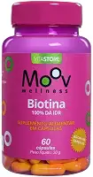 Biotina Crescimento Saúde Cabelos Pele Unha 60 cp