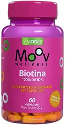 Biotina Crescimento Saúde Cabelos Pele Unha 60 cp