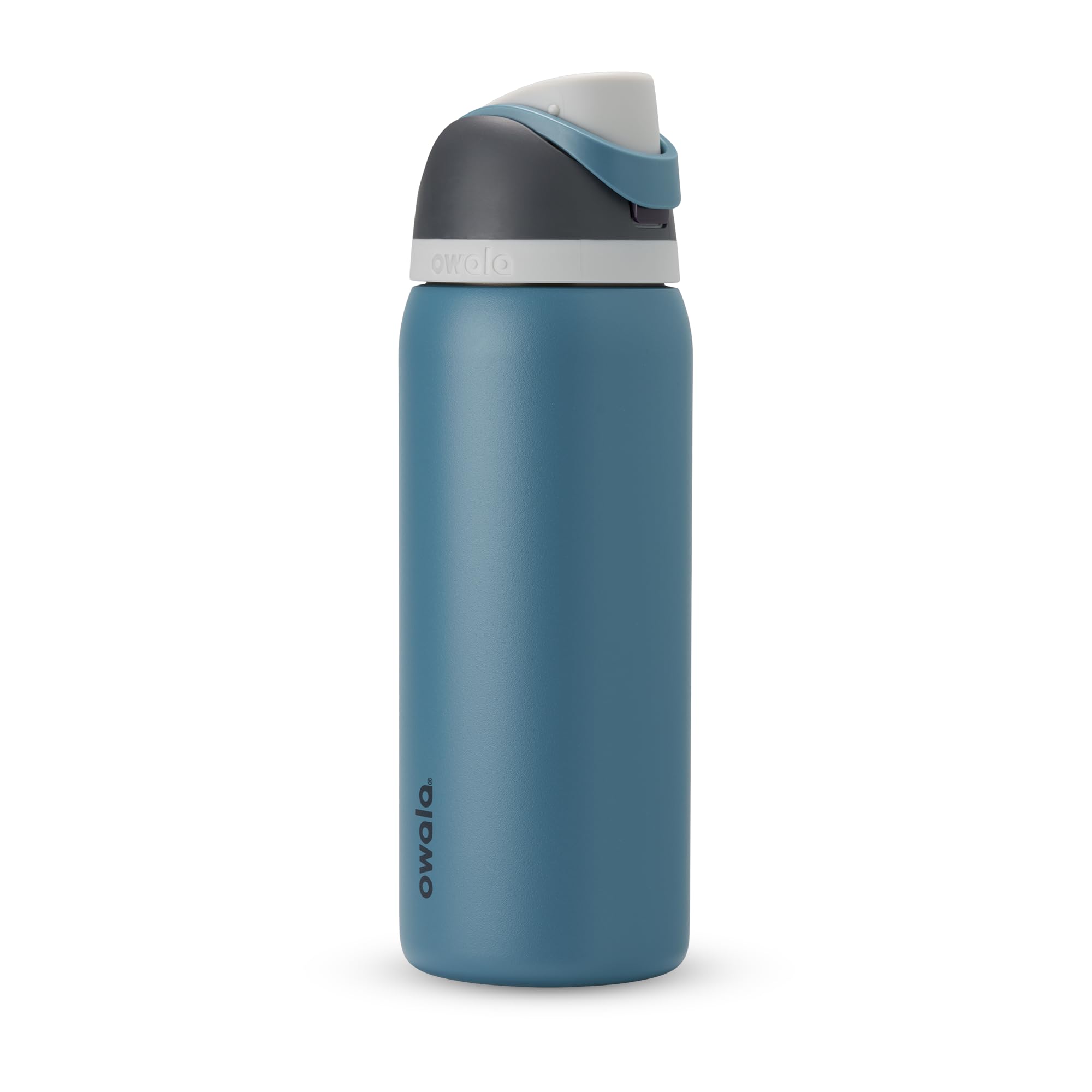 32oz Blue Oasis Stainless Steel Water Bottle by Owala
