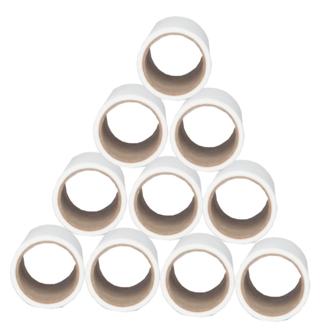Homoyoyo 10 Stück Klebepapier Reinigungstape für Fusselroller Oblique Abreißbar Gleichmäßig Klebend Breit für Tierhaare Kleidung Sofa und Bett Langlebig und Vielseitig Einsetzbar