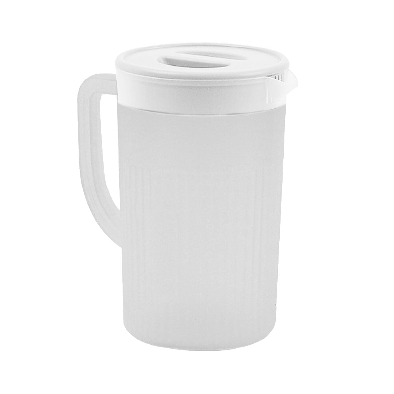 Kunststof kan, 1,8 L waterkan met deksel, ijstheekan, waterkaraf