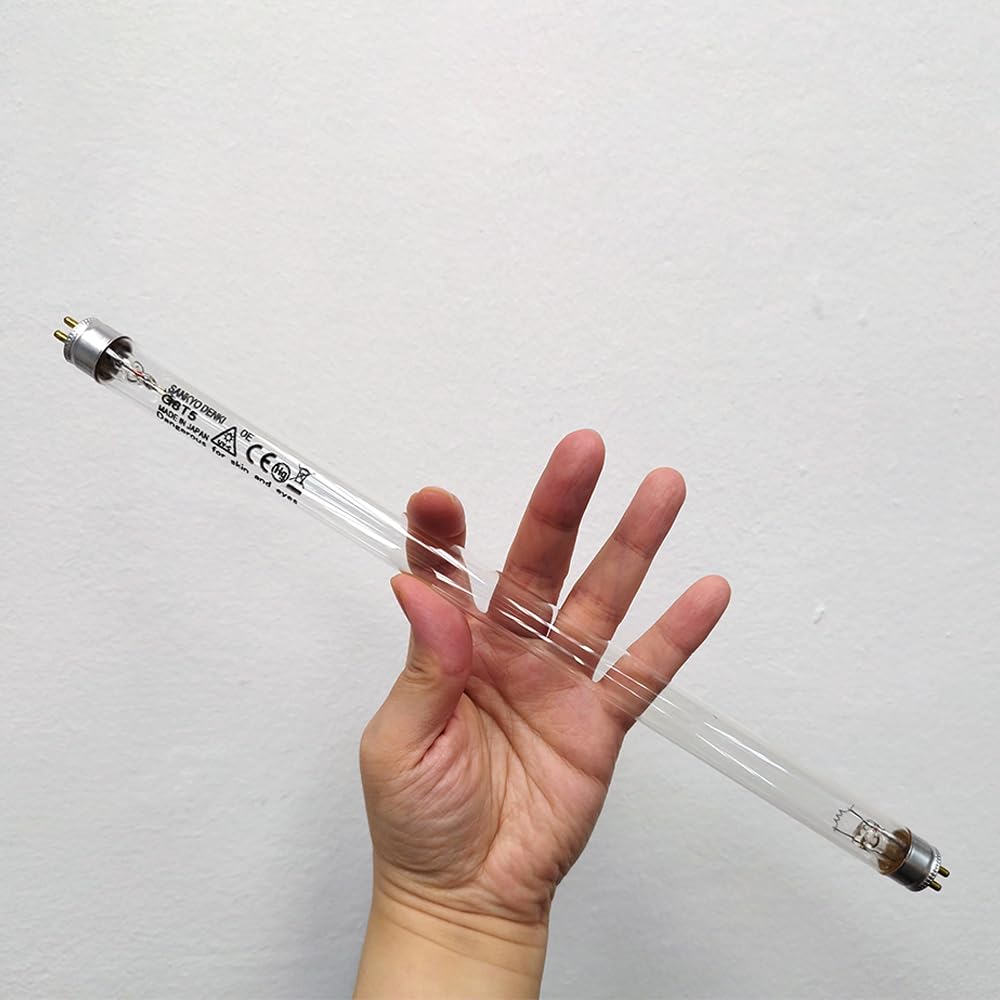 Sankyo Denki UVC Germicidal Lamp For Ro+UV Water Filter, Air Purification, Disinfection, Sterilization (Pack of 1)(Lamp Current 0.330+0.020 A)(Power - 11 Watt)