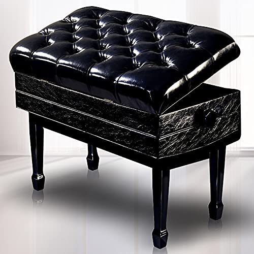 TEmkin Tabouret de Piano Banc de Piano réglable en Hauteur avec Compartiment de Rangement Tabouret de Piano en Bois pour Artistes Enfants Utilisation des orchestres à Domicile - Les Beatles, Paul McCartney, John Lennon, RIngo Starr, George Harrison TEmkin Tabouret de Piano Banc de Piano réglable en Hauteur avec Compartiment de Rangement Tabouret de Piano en Bois pour Artistes Enfants Utilisation des orchestres à Domicile – Image 8