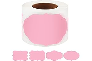 300 Pack Pink Valentine's Day Stickers for Festive Decorations