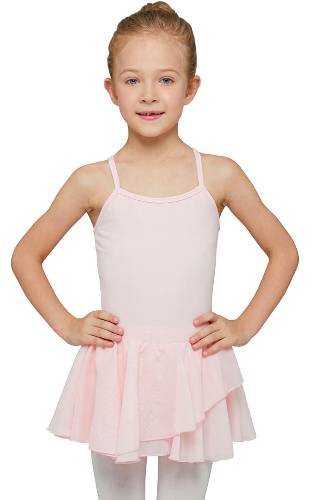 THE WHITE SHOPToddler Girls Ballet Leotards with Skirt Dance Dresses Tutu Ballerina Outfit
