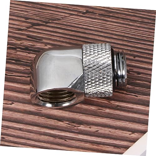 Codo giratorio para refrigeración líquida de pc con conector de latón hembra macho de 3 series 4