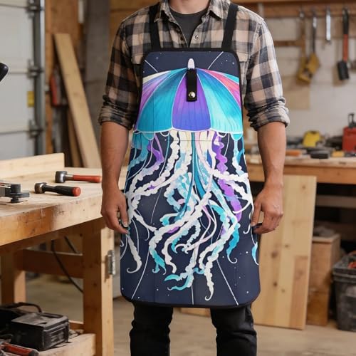 Delantal con diseño medusa para hombres y mujeres miniatura 5
