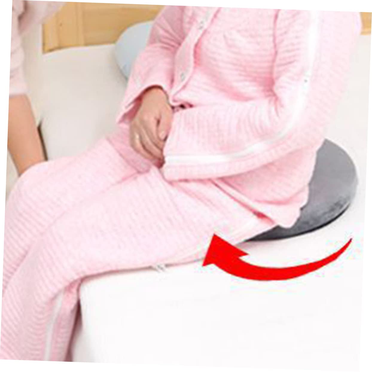 Cabilock Degree Rotating Car Seat Pad Swivel Seat Cushion for Elderly Comfortable Easy to Use