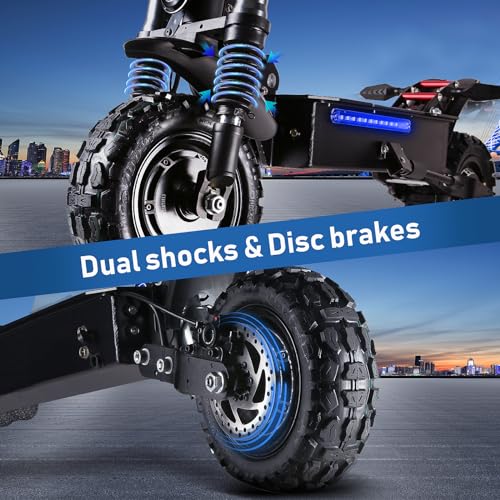 60V 38AH/27AH Electric Scooter Adult,6000W Dual Motors Max