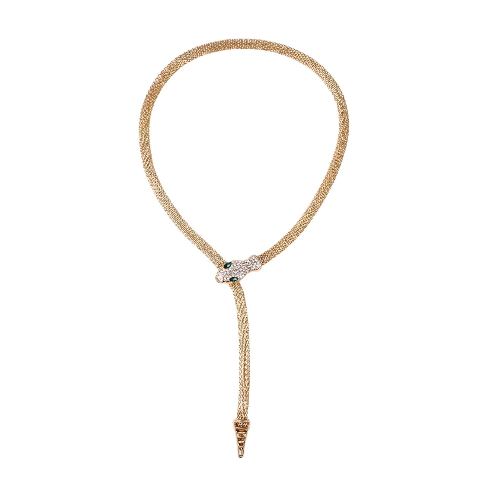 Cupimatch Schlangenkette Damen Biegsame Halskette: Exquisite