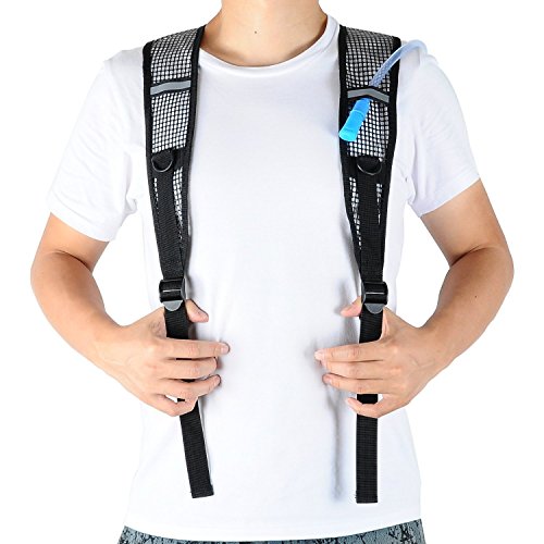 Image of Monvecle Hydration Pack Water Rucksack Backpack Bladder Bag Cycling Bicycle Bike /Hiking Climbing Pouch + 2L Hydration Bladder