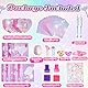Dromlag Mädchen Geschenke 4 5 6-12 Jahre, Einhorn Geschenke für Mädchen Briefpapier Geburtstag Geschenk für Mädchen 4-12 Jahre Schreibwarenset Polly Pocket Einhorn Bastelset Briefpapier mit Umschlag