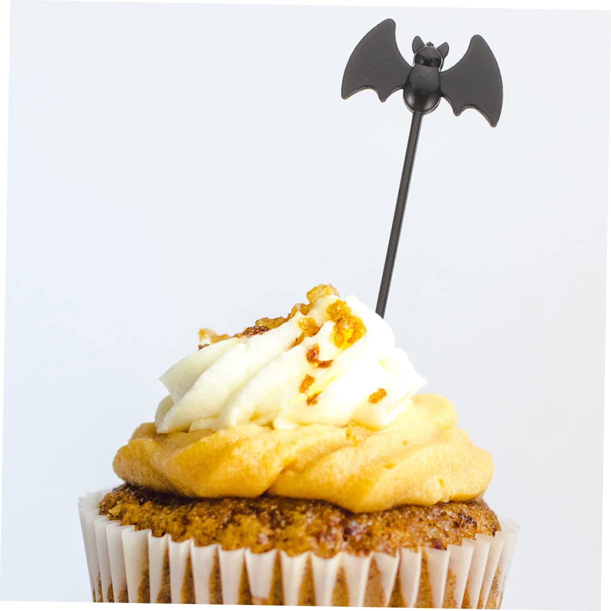 Ciieeo 150 Stk Halloween-plugin Partykucheneinsätze Kuchendekorationen Kuchen Picks Halloween-party-kucheneinsätze Halloween-party-kuchen-picks Dessert-sticks Kuchen Requisiten Plastik
