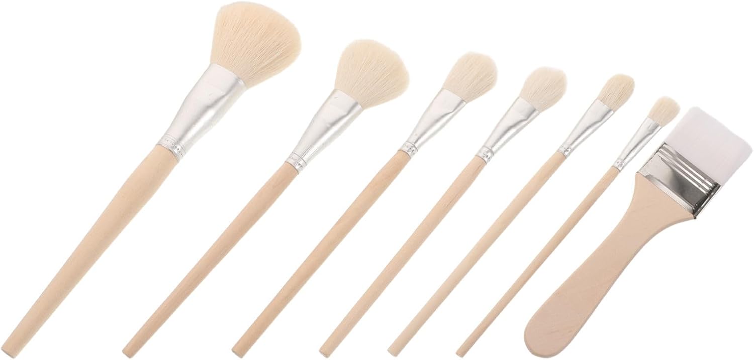 Ceramic Painting Brush Set Square Head for Beginners