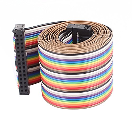 Conector Plano IDC 30 Pines 1.28 m Rainbow Aexit miniatura 1