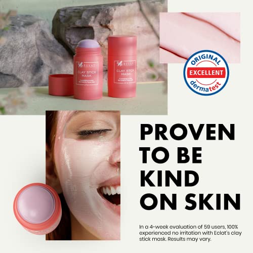 Nourishing Clay Stick Mask For Clearer, Brighter And Hydrated Skin - Unclog Pores And Removes Blackheads - With Detoxifying Kaolin Clay And Caffeine - 1.4 Oz #TOP5