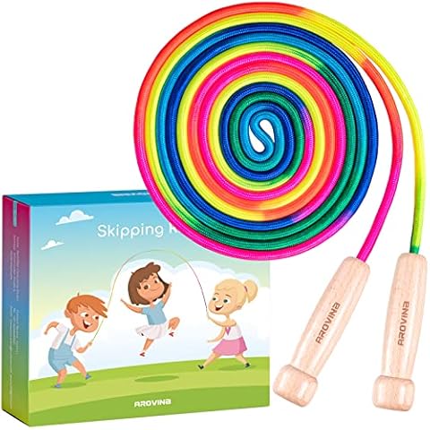Arovina Springseil Kinder, 5M Langes Springseil Cover