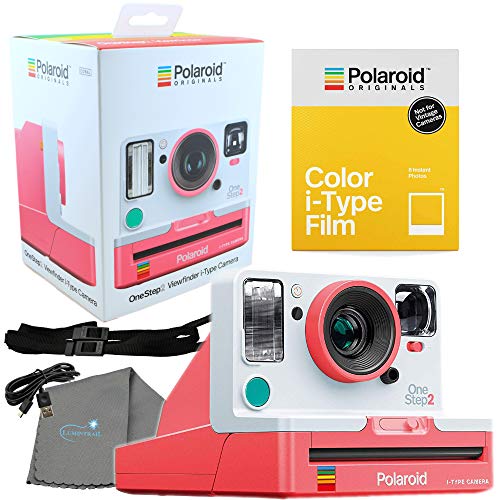Polaroid Coral OneStep2 Viewfinder VF i-Type Camera 9018 Bundle with a Color i-Type