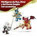 Imagen de LEGO Ninjago Zilvar y Bestia Dragón Grimtak 71863