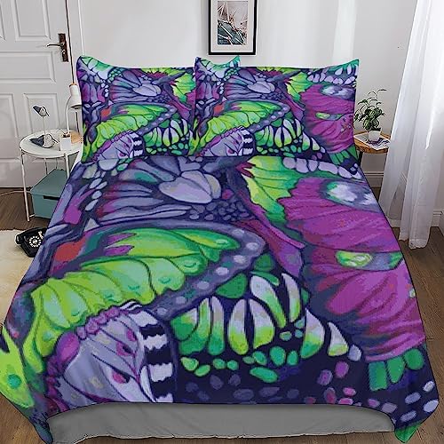 Ensemble de lit microfibre hypoallergénique contre les allergies de nuit