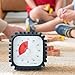 Time Timer MOD with Tire Protective Case - Charcoal Case with Visual Timer - Individual Sized 60 Minute Visual Countdown for ADHD, Autism, Kids, Students, and Pomodoro with Silent Operation (Tread)