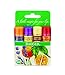 Badger Organic Lip Balm 4 Sticks Gift Set green Pack by grafton International, 2.4 Oz