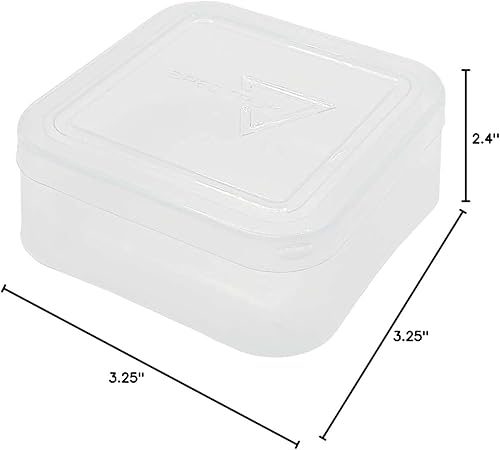 Miniatura 6 de BCW Spectrum Bit Boxes Basics - Paquete de 8 cajas  Plástico delgado y flexible  Organizadores básicos apilables de piezas de juego para Meeples,