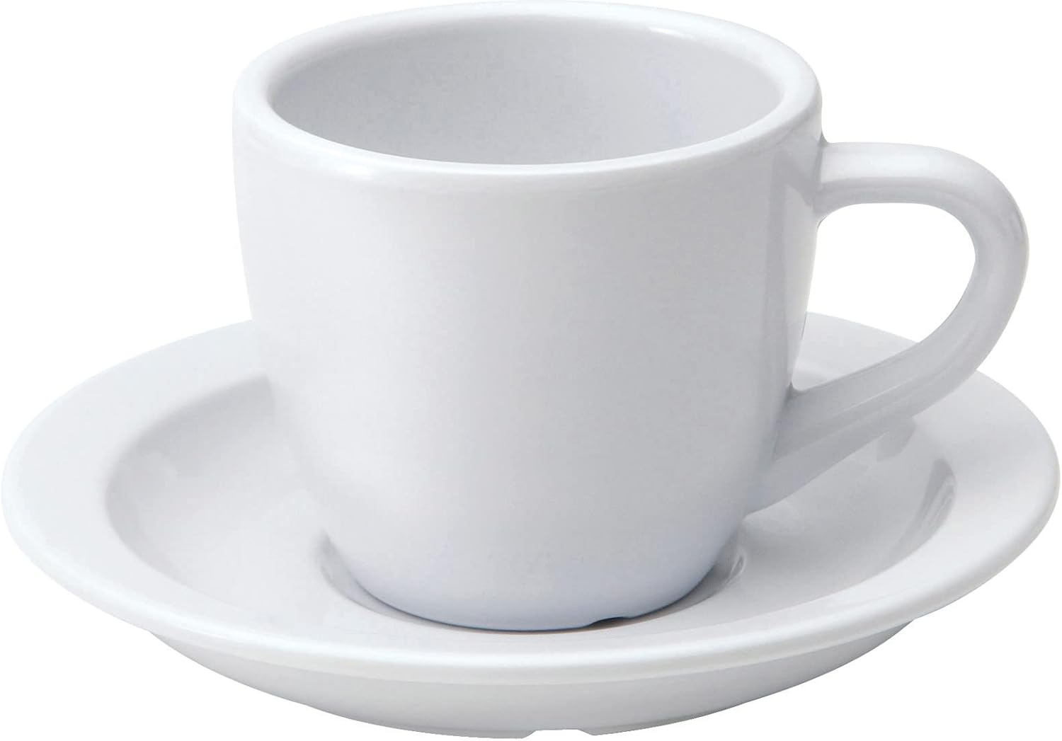 G.E.T. C-1004-W-EC Melamine Espresso Cup, 3 Ounce, White (Set of 4)