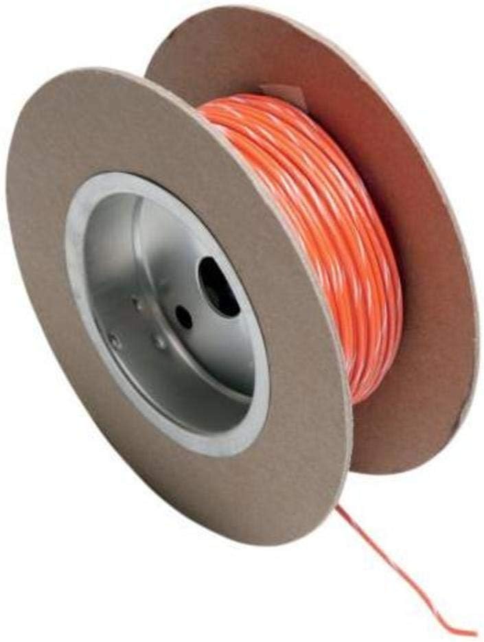 NAMZ Custom Cycle Orange/White 18-Gauge Wire NWR-39-100