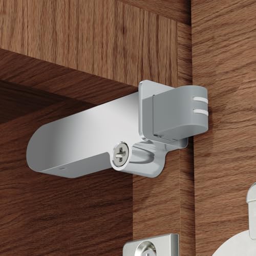 Onemake 10 Pack Soft Close Motion Damper, Smooth Slow Closing, Hydraulic Cabinet Buffer Adapter, Replacement Hardware, Hidden Concealed Mechanism for Face Frame/Frameless/Compact Hinges