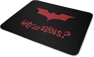 Houseward why so serious Printed Designer Mouse pad for Computer, PC, Laptop (23 * 19 cm) Price In India