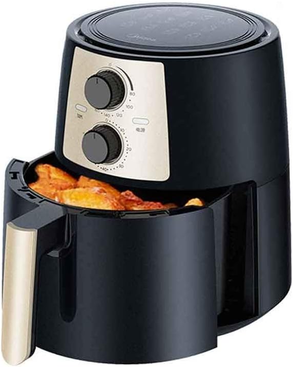 1375W 4.2L Air Fryer Large Capacity Household Smoke-free Electric Frying Pan Smart Fries Machine