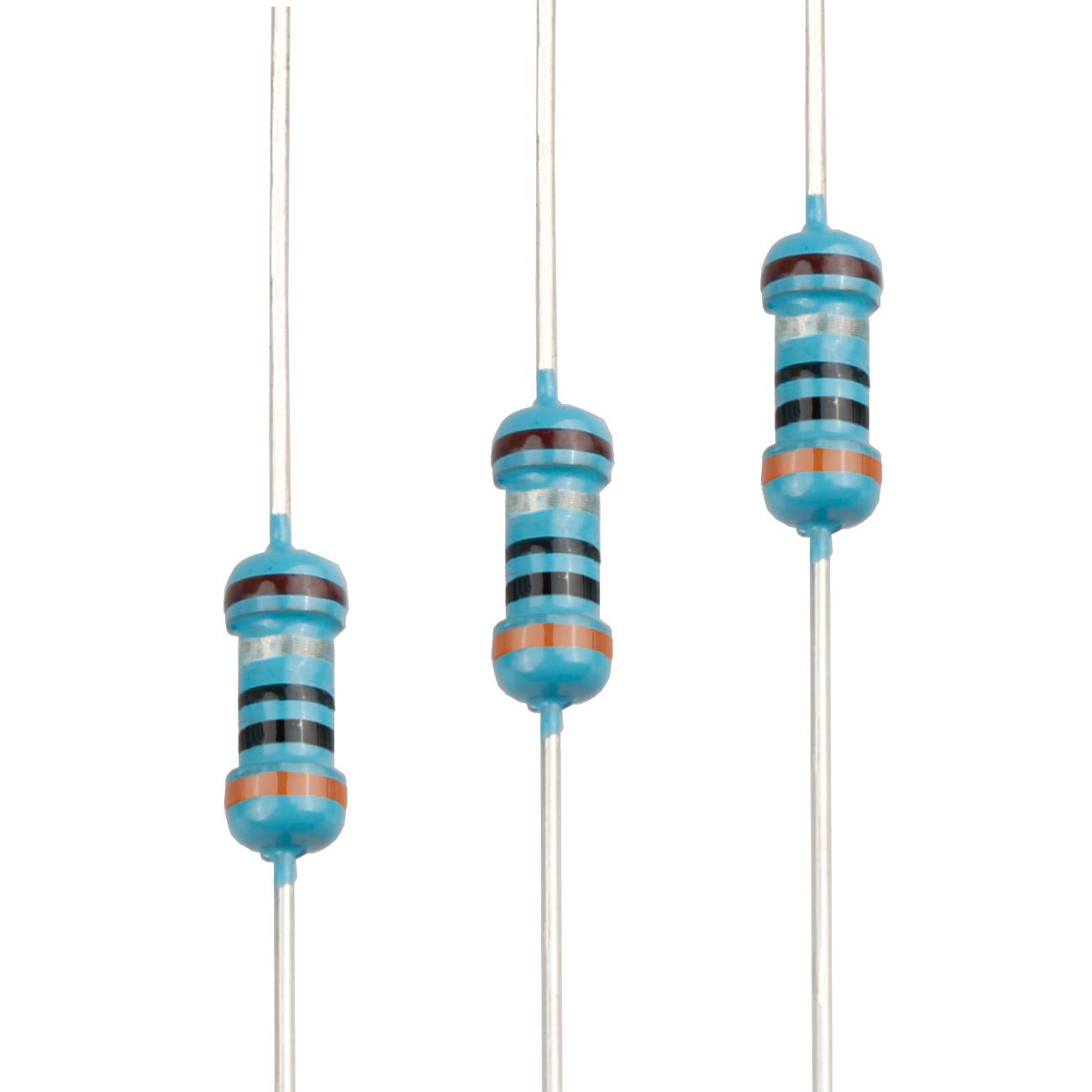 EDGELEC 100pcs 30 ohm Resistor 1/4w (0.25 Watt) ±1 Tolerance Metal