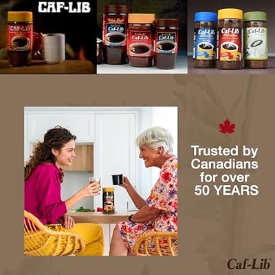 CAF LIB Instant Coffee Substitute, 150 GR