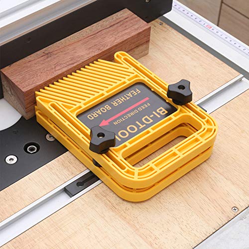 BI-DTOOL Featherboards, Adjustable Woodworking Safety Device Feather-Loc for Table Saws Band Saws Router Tables Fences Woodworking Tools, 6.3 Inch Extended Table Saw Featherboard Pack of 2 - Thumbnail 7