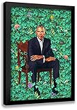 ArtDirect Obama Presidential Portrait 13x16 Framed Art Print