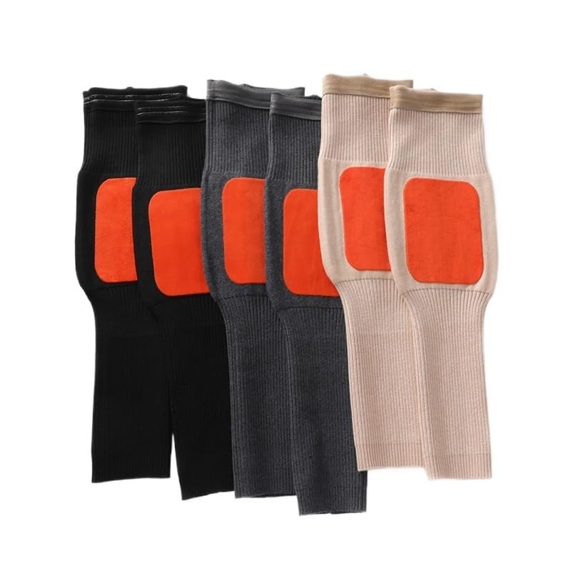Winter Cotton Cashmere Knee Protection for Warmth Men's Women's Fleece