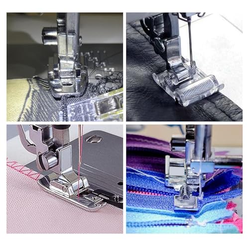 Kit de 11 Piezas de Prensatelas Multiusos para Máquina de Coser miniatura 5